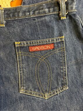 Vintage 80s Sasson Jeans 36 High rise Flare leg Denim Charlie’s angels disco